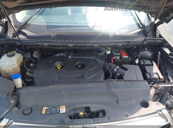 2FMPK4J97HBB72786 2017 FORD EDGE Синий Вид сзади