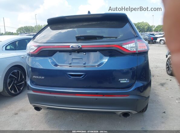 2FMPK4J97HBB72786 2017 FORD EDGE Синий 