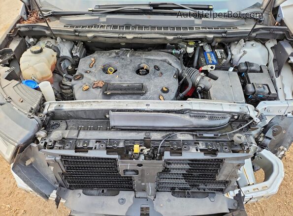 2FMPK4J97HBC01039 2017 FORD EDGE Silver Engine compartment view