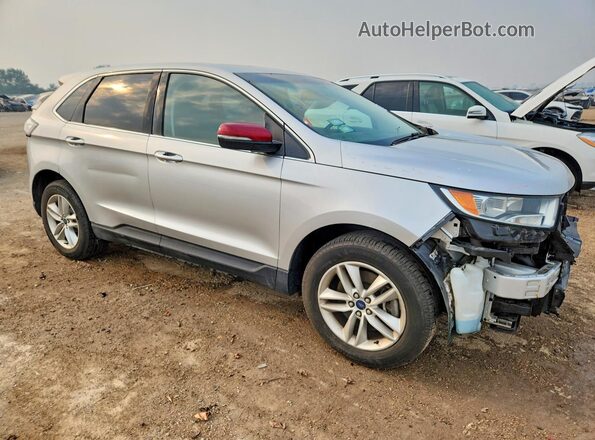 2FMPK4J97HBC01039 2017 FORD EDGE Silver Front right