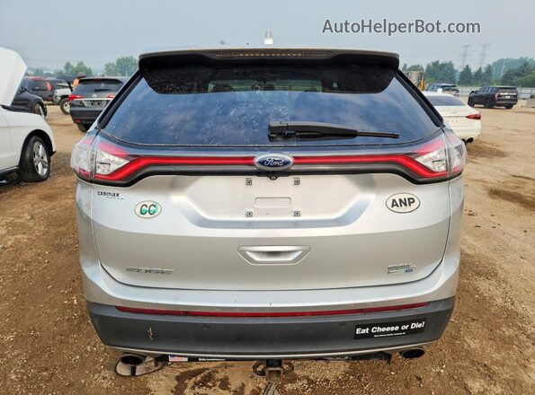 2FMPK4J97HBC01039 2017 FORD EDGE Silver Rear view