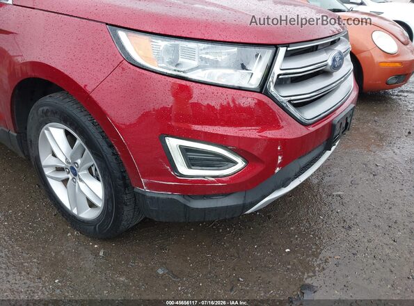 2FMPK4J97JBB05319 2018 FORD EDGE Red Вид спереду