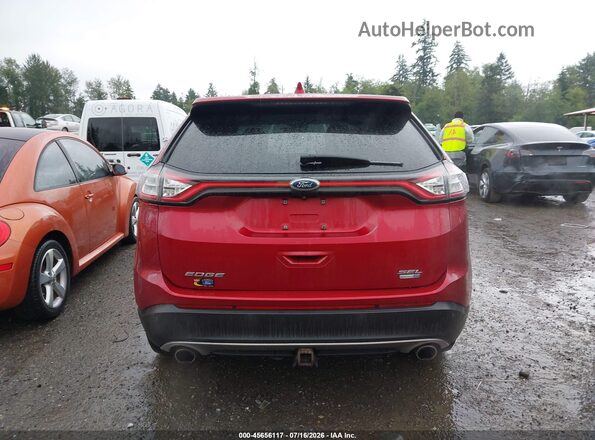 2FMPK4J97JBB05319 2018 FORD EDGE Red 