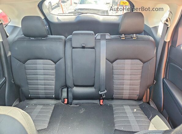 2FMPK4J97KBB50438 2019 FORD EDGE Черный Вид задних сидений