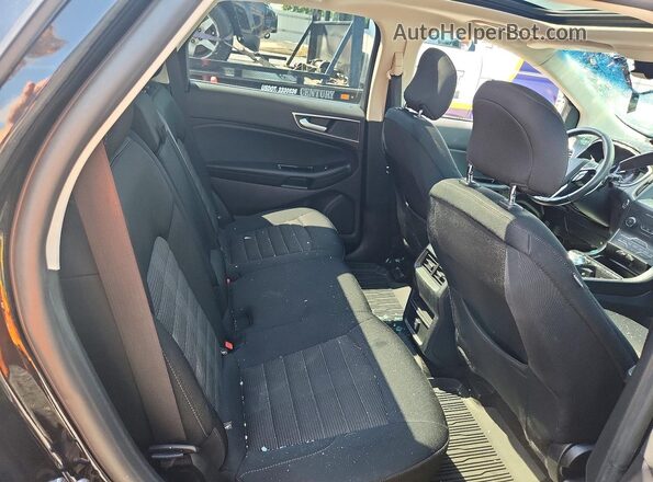 2FMPK4J97KBB50438 2019 FORD EDGE Черный Вид задней части салона