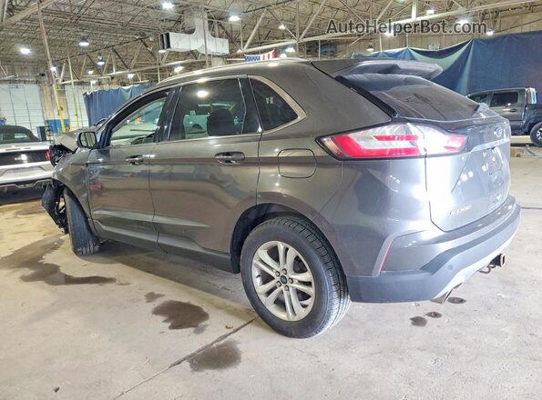 2FMPK4J97KBC46182 2019 FORD EDGE Gray Rear left