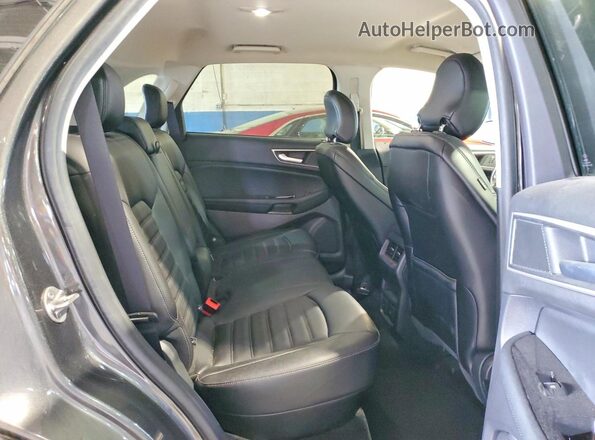2FMPK4J97KBC46182 2019 FORD EDGE Gray Rear interior view