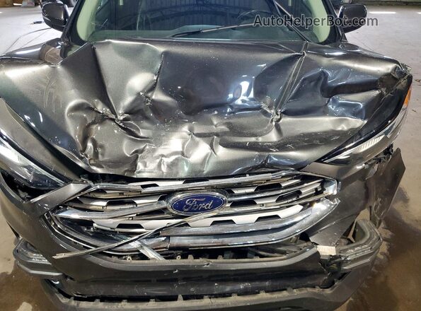 2FMPK4J97KBC46182 2019 FORD EDGE Gray Engine compartment view