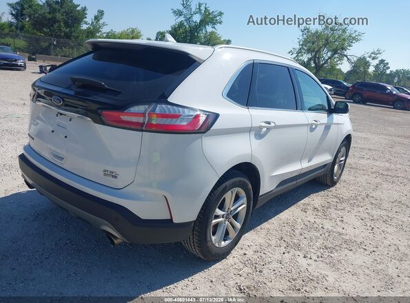 2FMPK4J97KBC60230 2019 FORD EDGE White Trasero derecho