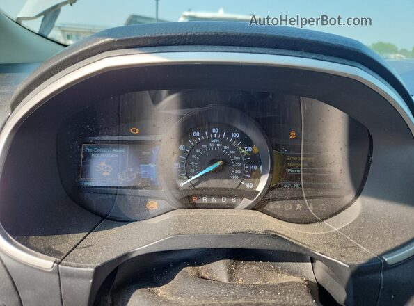 2FMPK4J97KBC60812 2019 FORD EDGE Silver Սարքավորումների վահանակի տեսք