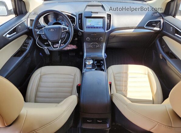 2FMPK4J97LBA43150 2020 FORD EDGE White Առջևի վահանակի տեսք