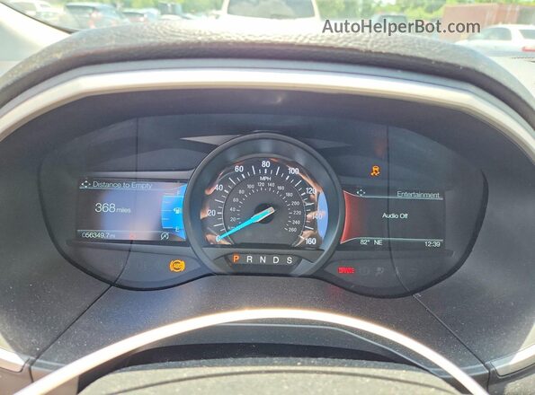 2FMPK4J97LBA66055 2020 FORD EDGE Gray Սարքավորումների վահանակի տեսք