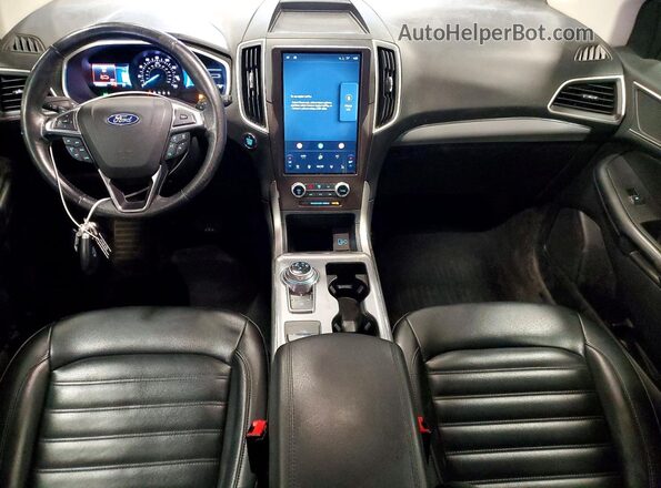 2FMPK4J97MBA35888 2021 FORD EDGE Серый Вид панели приборов