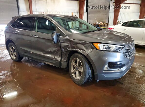 2FMPK4J97MBA35888 2021 FORD EDGE Серый Передняя правая четверть
