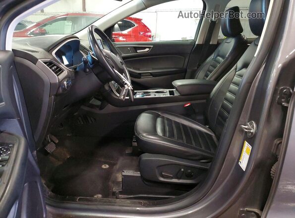2FMPK4J97MBA35888 2021 FORD EDGE Серый Вид салона спереди