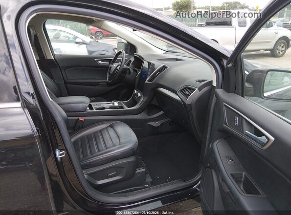 2FMPK4J97NBA64003 2022 FORD EDGE Black Vista interior delantera