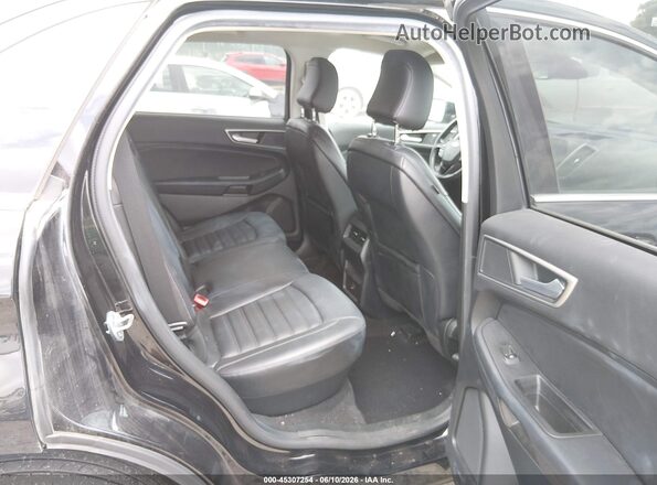 2FMPK4J97NBA64003 2022 FORD EDGE Black Vista de la etiqueta del VIN