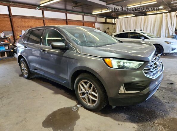 2FMPK4J97NBA79598 2022 FORD EDGE Gray Առջևի աջ
