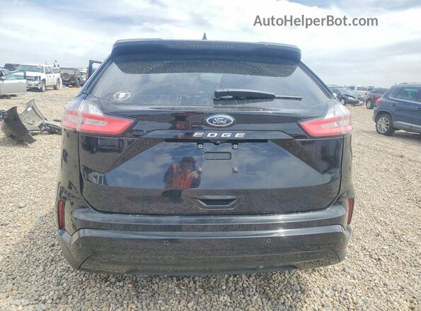 2FMPK4J97NBA90147 2022 FORD EDGE Black Вид ззаду
