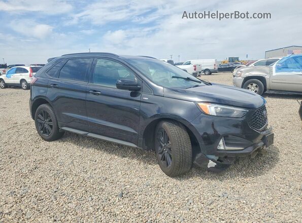 2FMPK4J97NBA90147 2022 FORD EDGE Black Передня права чверть