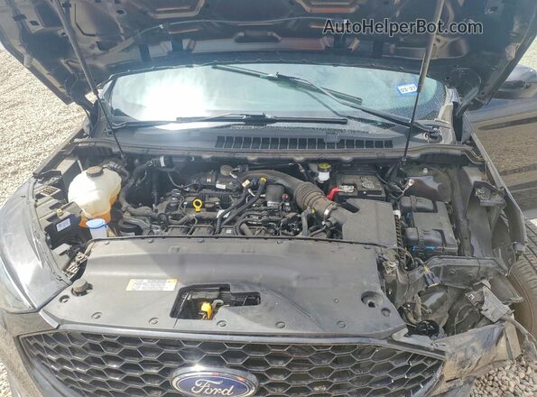 2FMPK4J97NBA90147 2022 FORD EDGE Black Вид підкапотного простору