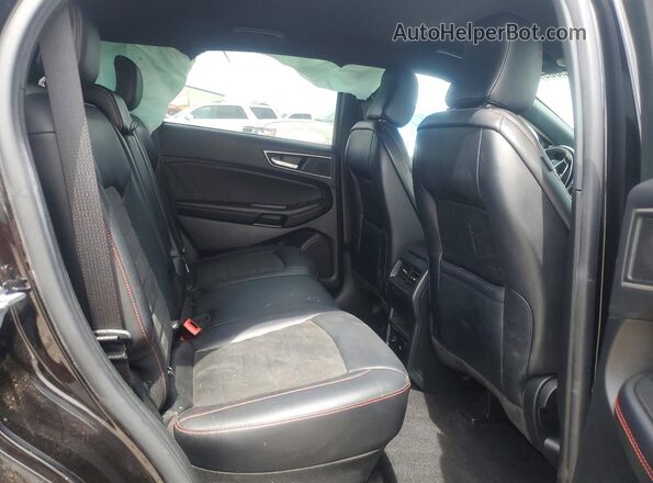 2FMPK4J97NBA90147 2022 FORD EDGE Black Вид задньої частини салону