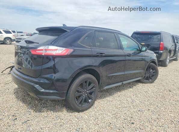 2FMPK4J97NBA90147 2022 FORD EDGE Black Задня права чверть