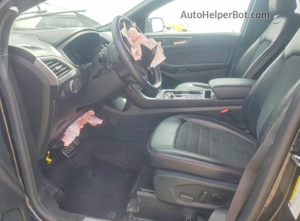 2FMPK4J97NBA90147 2022 FORD EDGE Black Вид салону спереду