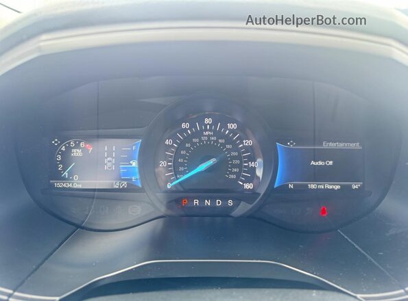 2FMPK4J97NBA94425 2022 FORD EDGE Gray Widok zestawu wskaźników