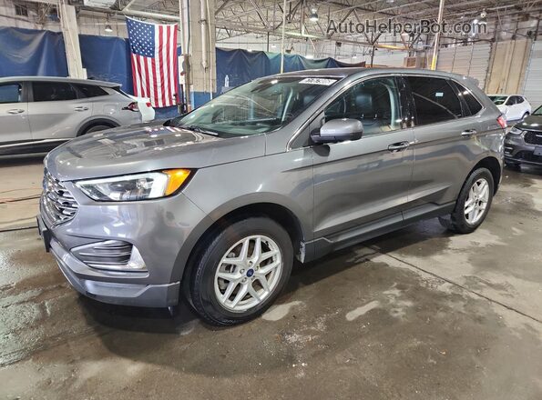 2FMPK4J97NBA94425 2022 FORD EDGE Gray Widok wnętrza 360 stopni
