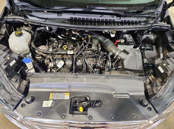 2FMPK4J97NBA94425 2022 FORD EDGE Gray Widok komory silnika