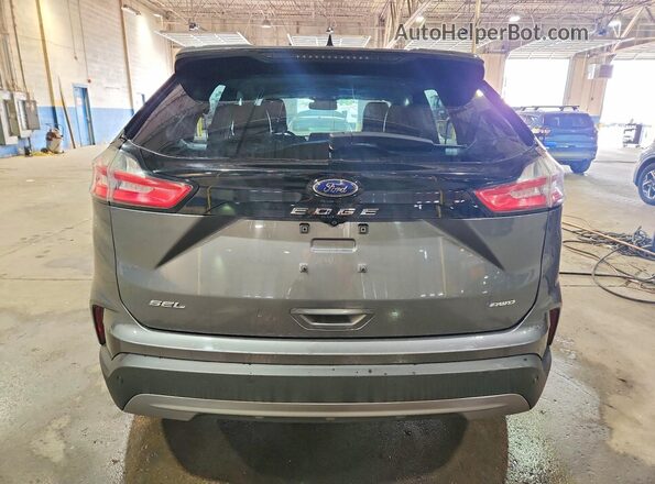 2FMPK4J97NBA94425 2022 FORD EDGE Gray Widok z tyłu