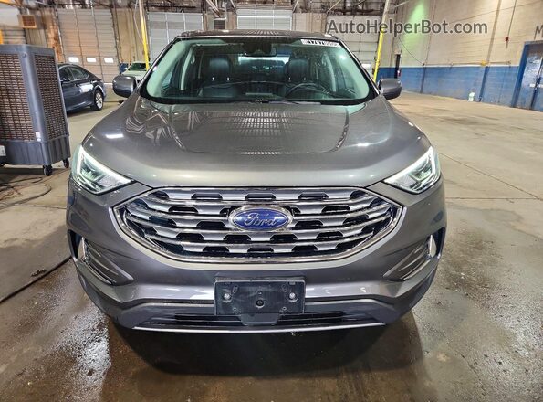 2FMPK4J97NBA94425 2022 FORD EDGE Gray Widok z przodu