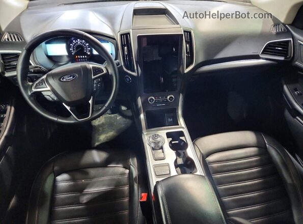 2FMPK4J97NBA94425 2022 FORD EDGE Gray Widok deski rozdzielczej
