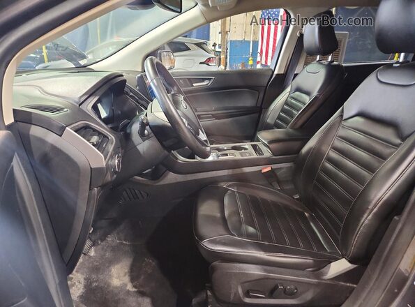 2FMPK4J97NBA94425 2022 FORD EDGE Gray Widok wnętrza z przodu