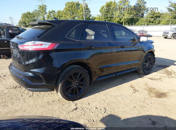 2FMPK4J97PBA00949 2023 FORD EDGE Черный Задняя правая четверть