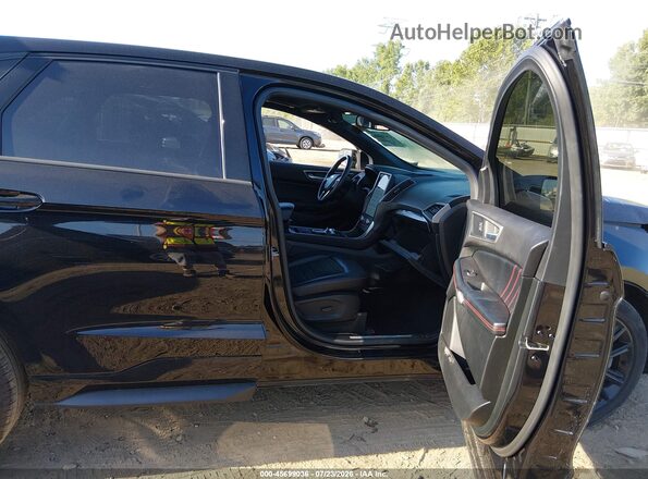 2FMPK4J97PBA00949 2023 FORD EDGE Черный Вид салона спереди