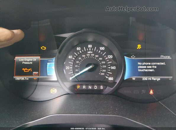 2FMPK4J97PBA00949 2023 FORD EDGE Черный Вид задних сидений