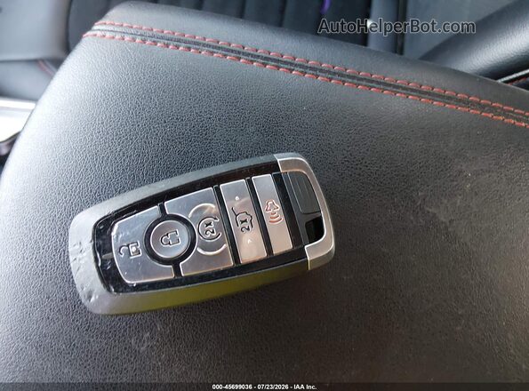 2FMPK4J97PBA00949 2023 FORD EDGE Черный Вид панели приборов