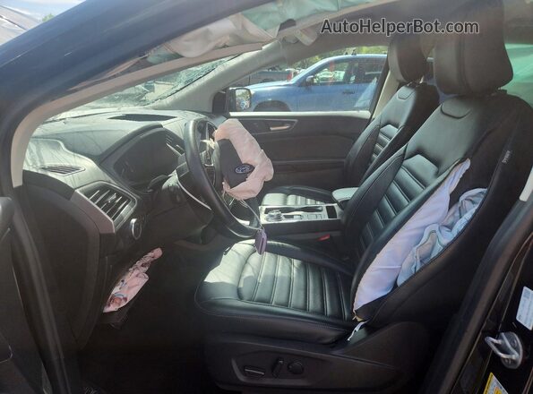 2FMPK4J97PBA03771 2023 FORD EDGE Black Вид салону спереду