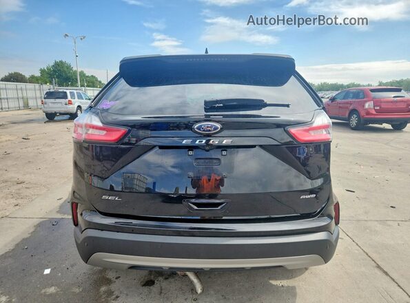 2FMPK4J97PBA03771 2023 FORD EDGE Black Вид ззаду