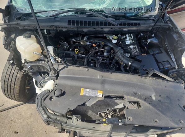2FMPK4J97PBA03771 2023 FORD EDGE Black Вид підкапотного простору