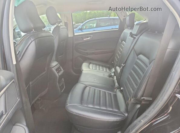 2FMPK4J97PBA03771 2023 FORD EDGE Black Вид задньої частини салону