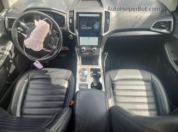 2FMPK4J97PBA03771 2023 FORD EDGE Black Вид панелі приладів