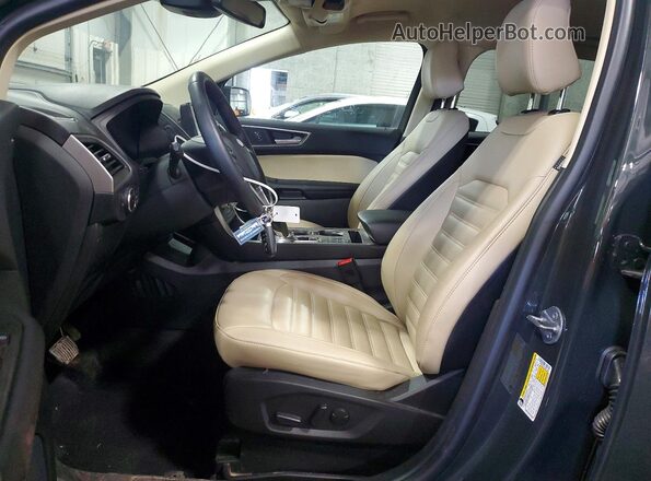 2FMPK4J97PBA11966 2023 FORD EDGE Gray Вид салону спереду