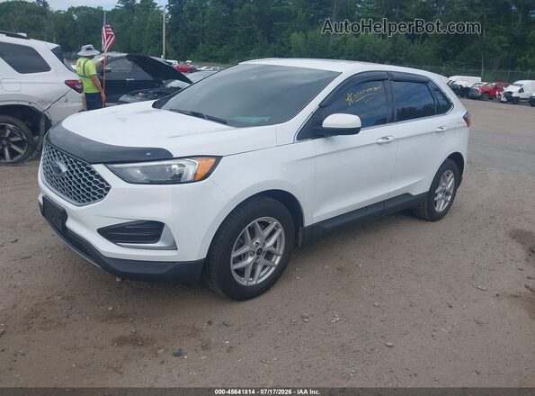 2FMPK4J97PBA21350 2023 FORD EDGE White Przód lewy