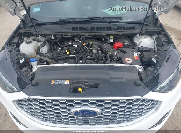 2FMPK4J97PBA21350 2023 FORD EDGE White Widok z tyłu