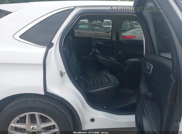 2FMPK4J97PBA21350 2023 FORD EDGE White Widok naklejki z numerem VIN