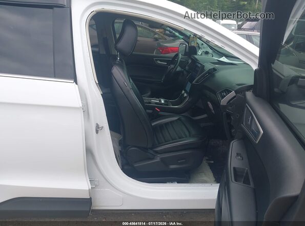 2FMPK4J97PBA21350 2023 FORD EDGE White Widok wnętrza z przodu