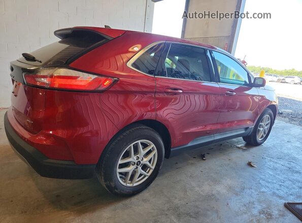 2FMPK4J97RBA80305 2024 FORD EDGE Red Задня права чверть